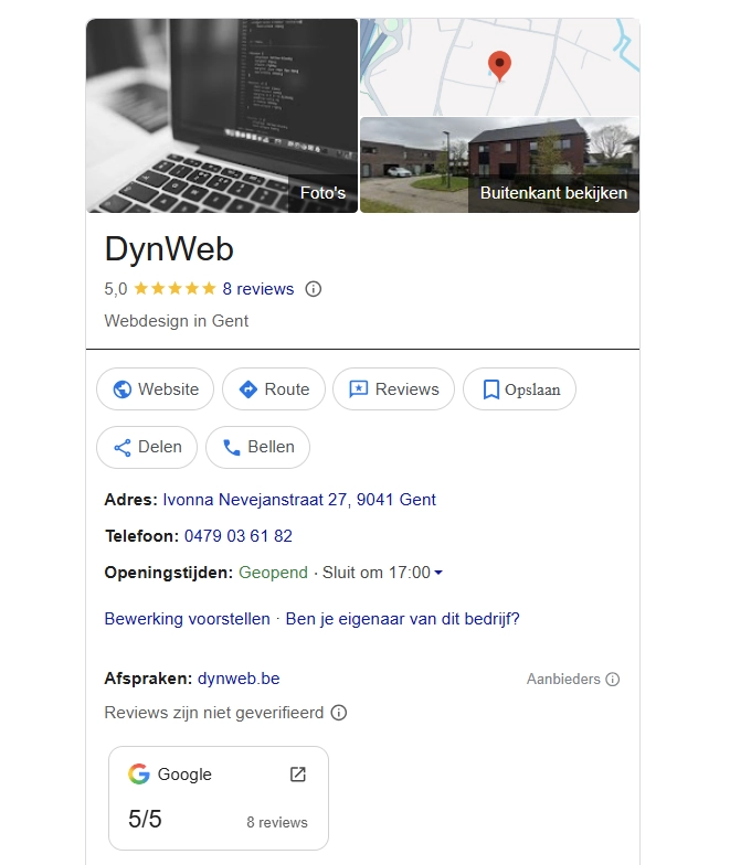 Wat is een Google bedrijfsprofiel