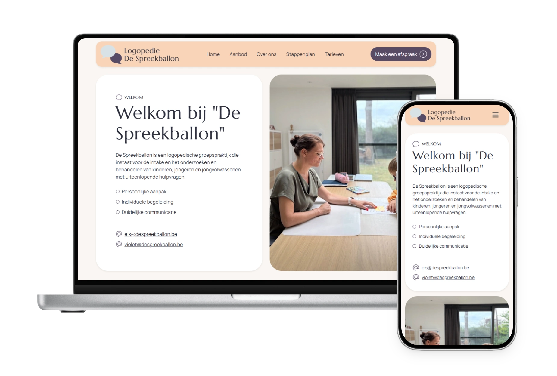 Website De Spreekballon
