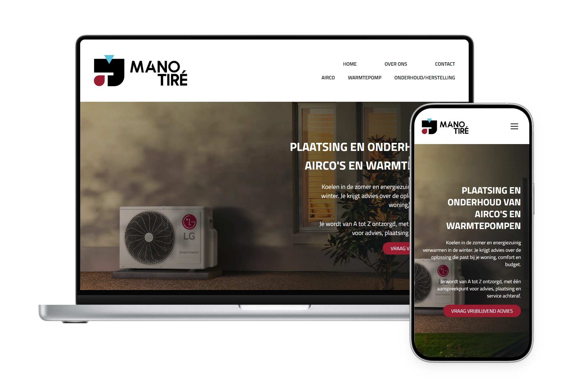 Website Mano Tiré